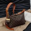 2025 Vintage Crescent Shoulder & Crossbody Bag - High-End Women's Fashion Handbag