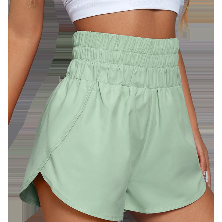 Женские боксеры для подростков Легкие шорты на резинке с высокой талией Комплект Спортивный стиль Летние шорты для тренировок