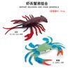 Прочный Пластиковый Симулятор Большая Модель Морского Животного Морской Конёк Лобстер Краб Научно-Образовательная Фигурка Игрушка