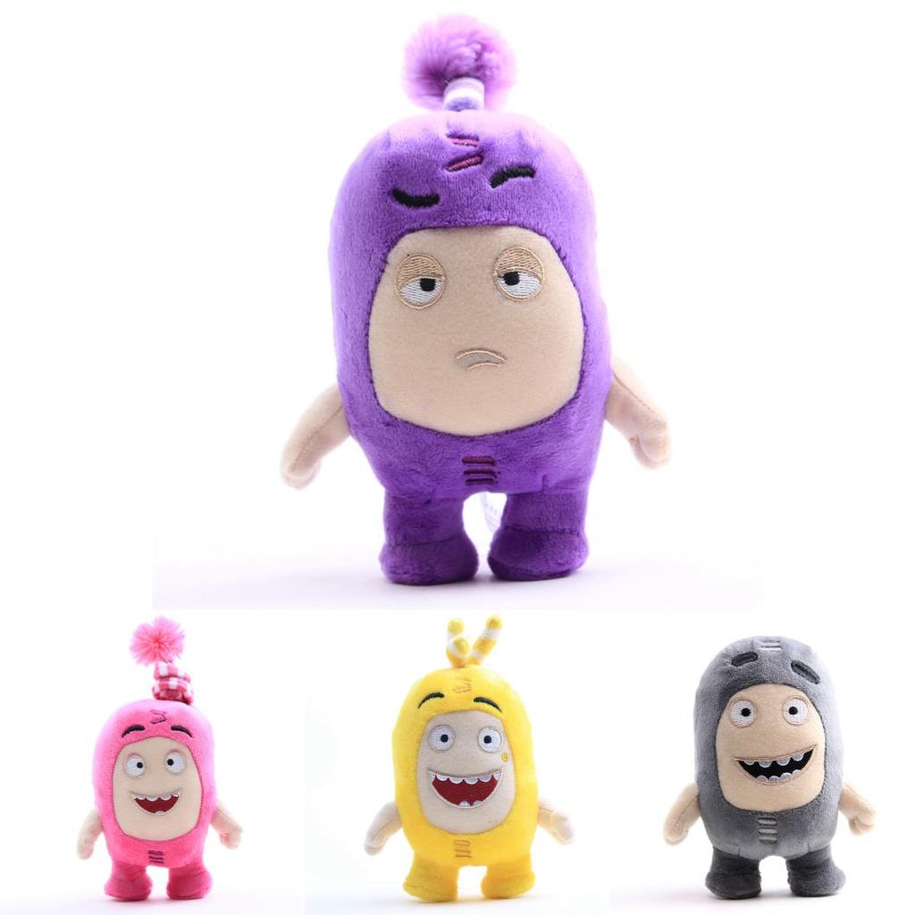 Oddbods 18см Плюшевая Мягкая Игрушка Ньют Бабблз Пого Зи Джефф Фьюз Слик Для Уютного Комфорта