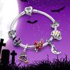 Halloween Charm Charms Witch Skeleton Teapot Jack Pendant Beads Fit Fashion Style Bracelet Necklace Jewelry Gift