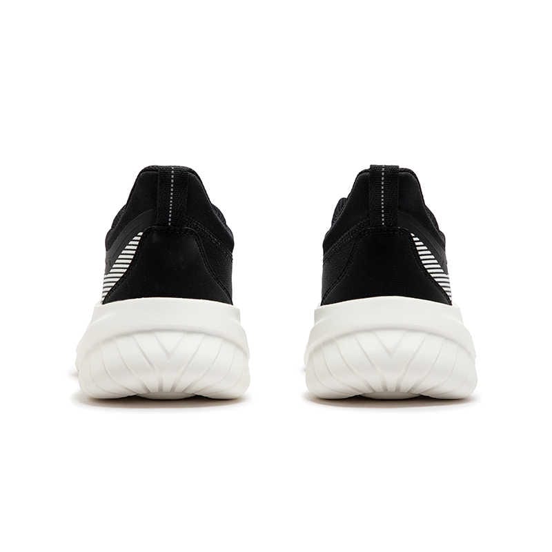361 Abrasion Resistant Slip Resistant Low top Casual Running Shoes Men's Black White 672522212F /
