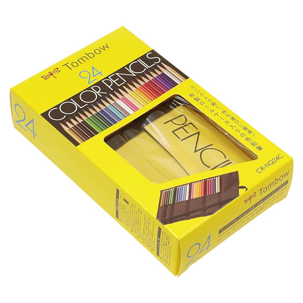 Tombow Roll Case Colored 36 NQ Pencils, Colors, CR-NQ36C