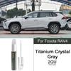 Ремонтный маркер для краски Toyota RAV4 Точное совпадение цвета Удаление царапин и маркер с прозрачным покрытием Для восстановления блеска и текстуры краски