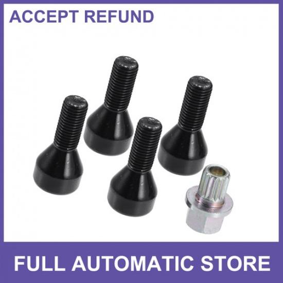 1 Set No.36136786419 Wheel Lock Set Lug Nuts Bolts for BMW Z4 328i 330i