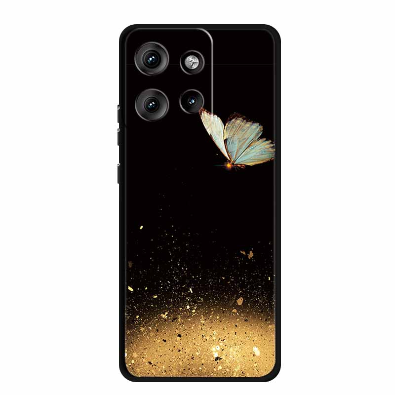 Чехол для Moto Edge 50 Neo Роскошные мягкие силиконовые чехлы из ТПУ для Motorola Edge 50 Neo Moto S50 5G Ударопрочный чехол с рисунком сердца Fundas