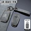 IXK4  2025 Hot Zinc Alloy Leather Car Remote Key Cover Case For Mercedes Benz A C E S G Class GLC CLE CLA GLB GLS W177 W205 W213 W222