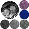 Diamond Car Coaster Water Cup Slot Non-Slip Mat Silica Gel Pad Cup Holder Mat Gadget Bling Waterproof Car Interior Accessories