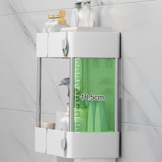 Стеллаж для хранения Органайзер для бачка унитаза Большая вместимость Высокая грузоподъемность Водонепроницаемый