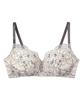 Bra That Shows Off Cleavage and Holds the Bust Firmly from the Sides BE F65 [Amphi/Wacoal] Non-wired [BLH393 Series] Bra, Wireless, BLH393, Women's,