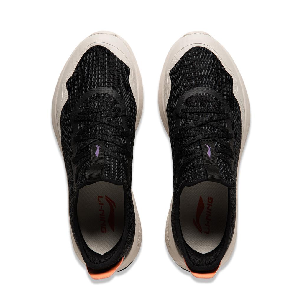 Li Ning Cloud Yi Слипоны Амортизация Скользкие Устойчивые к истиранию Низкие Повседневная Обувь Мужская Черно-серый AGLU261-2