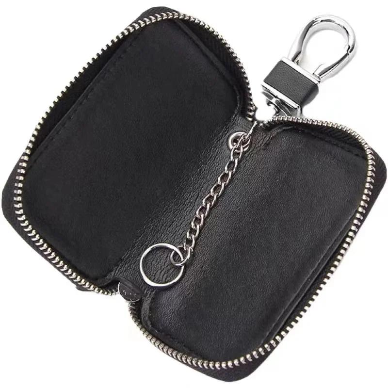 2026 Hot Alfa Romeo Fashion For Alfa Romeo Genuine Leather Key Wallet Car Key Bag Shell Keychain Multi Function Key Case Cover
