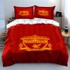 Логотип Футбольного клуба «Ливерпуль». Комплекты постельного белья Комплекты пододеяльников Пододеяльники Наволочки(1 * Пододеяльник 2 * Наволочки без одеяла)