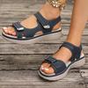 Sandals Women Large Size Thick-soled Velcro Zhuo Sandals Women