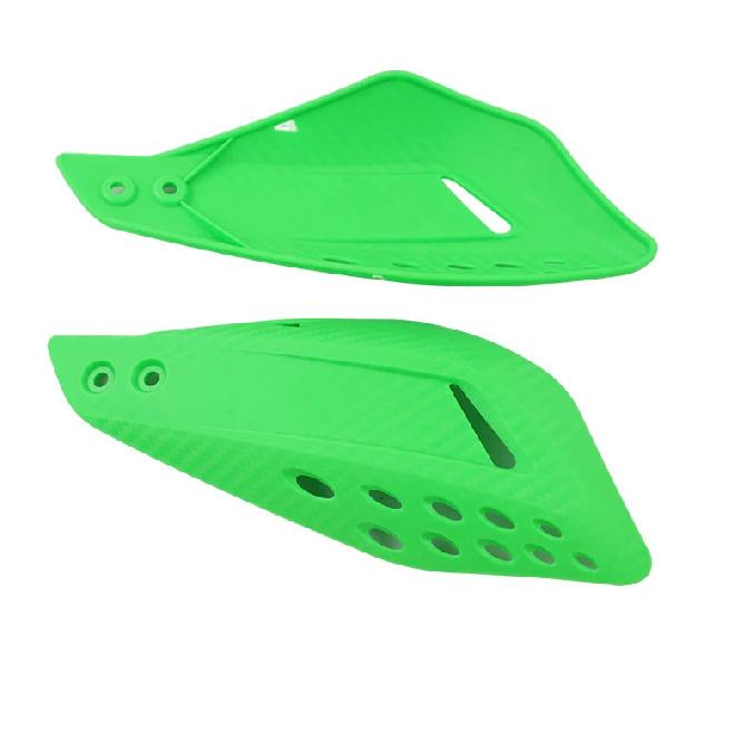 LINGQI Carbon Fiber Texture Universal Handlebar Protector Handguard Fit for Dirt Bike Front Brush Guard Bar Handle Protector