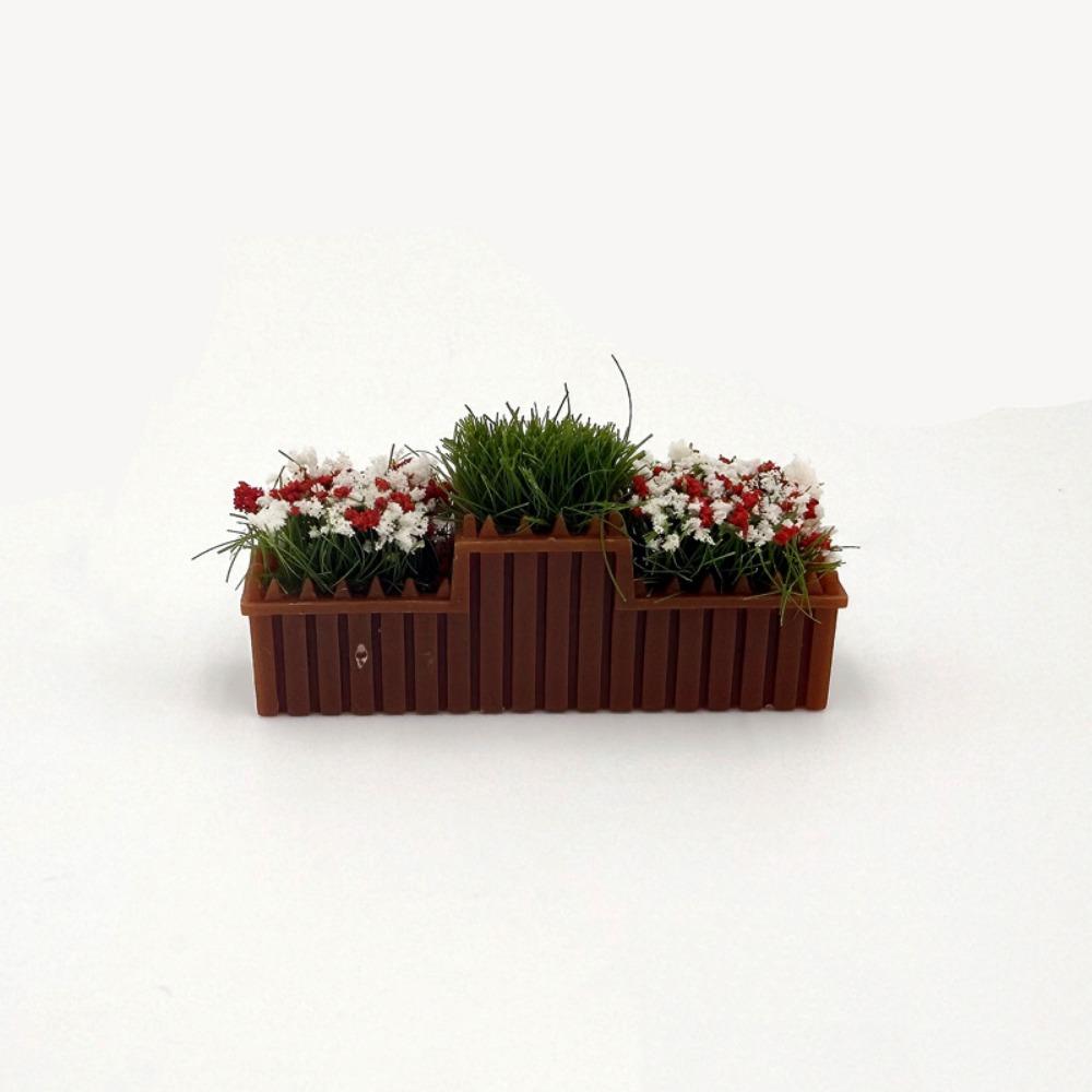 10 Colors Cherry Blossom Flowers 1:12 Scale Garden Lifelike Artificial Flower Doll House Decor
