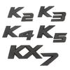 3D Металл K2 K3 K4 K5 KX7 Буквы Задний Багажник Багажник Эмблема Значок Наклейка Для Автомобиля Стайлинг Аксессуары