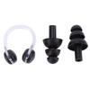 New Fashion Adjustable Waterproof Anti Fog Swimming Goggles with Ear Plugs (Black)