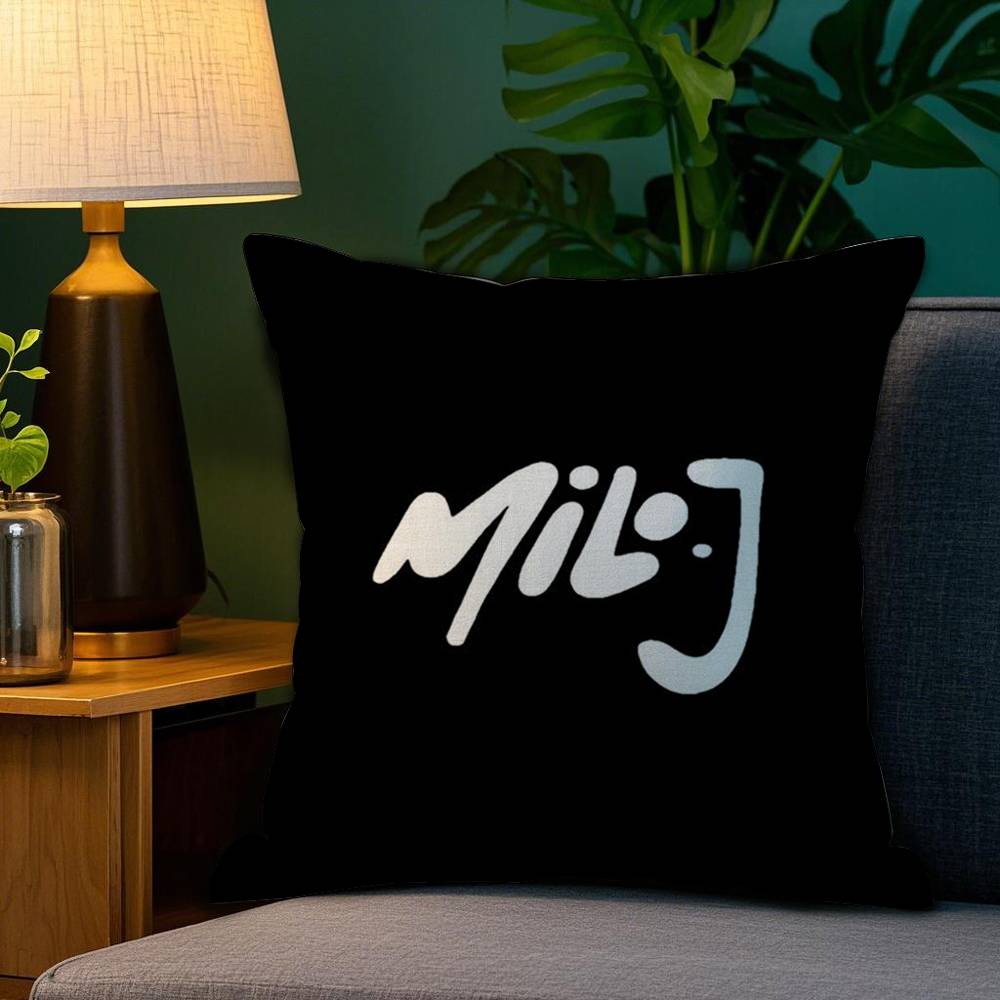 Argentinian M-Milo J Rapper Pillow Case Plush Fabric Soft Double Sided Print Home Sofa High Quality Cushion Cover Throw