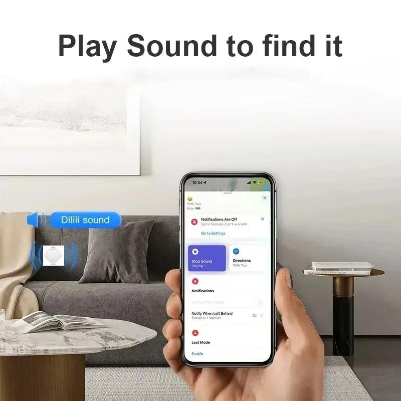 Смарт-тег для Apple Airtag GPS-трекер местоположения Kid Key Tracker Finder Device Специальный локатор для Apple Find My App IOS