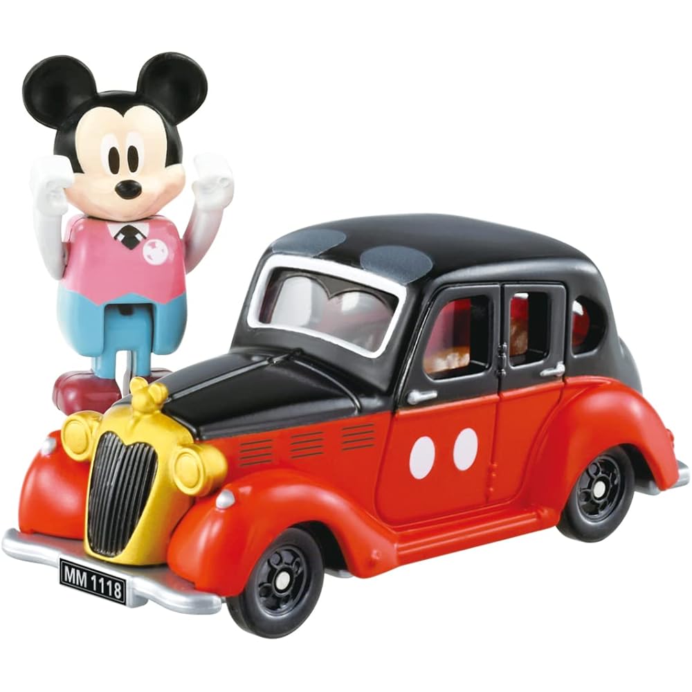 Takara Tomy Dream Tomica No.176 Disney Motors Dream Star IV Mickey Mouse Toy Car for Ages 3 and Up