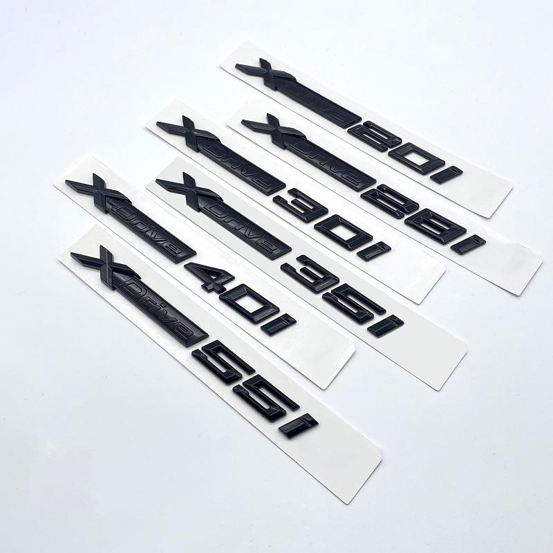 Глянцевый черный новый XDrive 20i 25i 28i 30i 35i 40i 48i 50i эмблема Fender для BMW X1 X3 X4 X5 X6 X7, Стайлинг автомобиля, разрядка