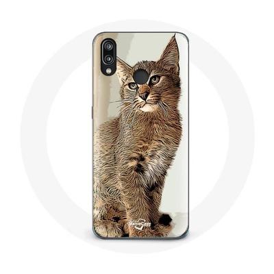 Чехол для Huawei P20 Lite Сиамская порода кошек