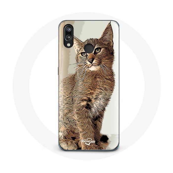 Чехол для Huawei P20 Lite Сиамская порода кошек