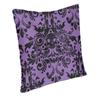Halloween Witchcraft Witch Cushion Cover Soft Gothic Crow Cat Throw Pillow Case for Sofa Square Pillowcase Bedroom Decoration