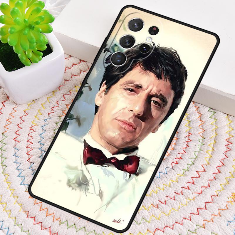 Бамперный чехол для телефона Al Pacino Scarface для Samsung Galaxy note 10 pro S26 Ultra S23 S24 FE S25 S21 S22 PLUS ударопрочный