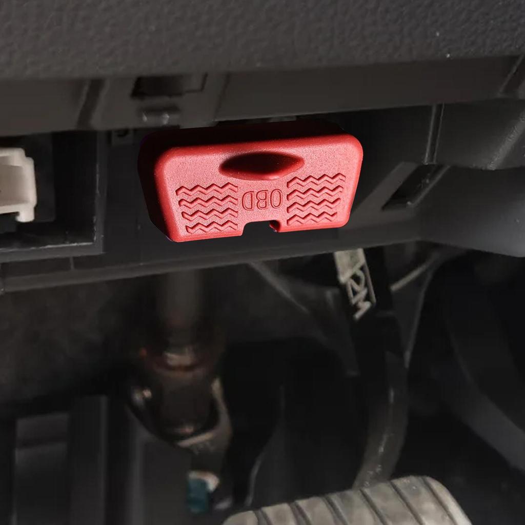 Новая силиконовая заглушка порта OBD, водонепроницаемые, пылезащитные защитные колпачки для автомобиля, внедорожника, фургона, интерьера автомобиля и ежедневных поездок, автомобильный аксессуар