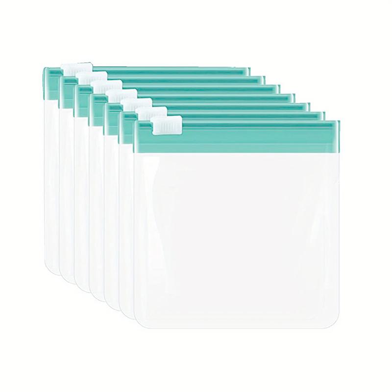 7 шт. многоразовых мешочков для таблеток, мешочек на молнии, цветные мешочки, самозапечатывающиеся сумки-органайзеры для хранения медицинских изделий