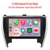10,1-дюймовая Android GPS-навигационная магнитола с беспроводным CarPlay для Toyota Camry 2015-2017, 2+32 ГБ.