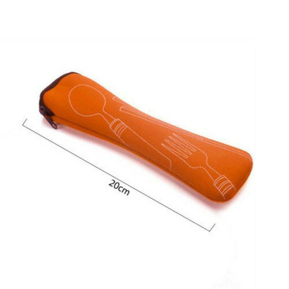 Without Dinnerware Tableware Bag Picnic Fork Spoon Tableware Case High Quality Storage Box Travel