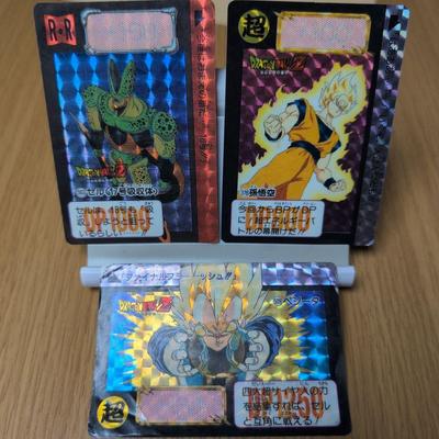 Б/у Набор карт Dragon Ball Набор из 3 предметов