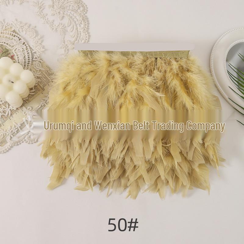 Отделка из перьев индейки 10-15 см для одежды, DIY и украшений