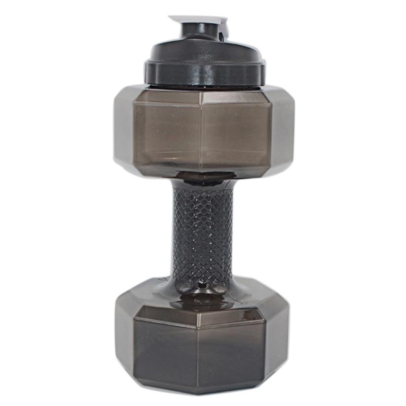 2.2L Бутылка для воды Спорт Спортзал Кувшин Гантели Гантели Тренировка Фитнес Протеин