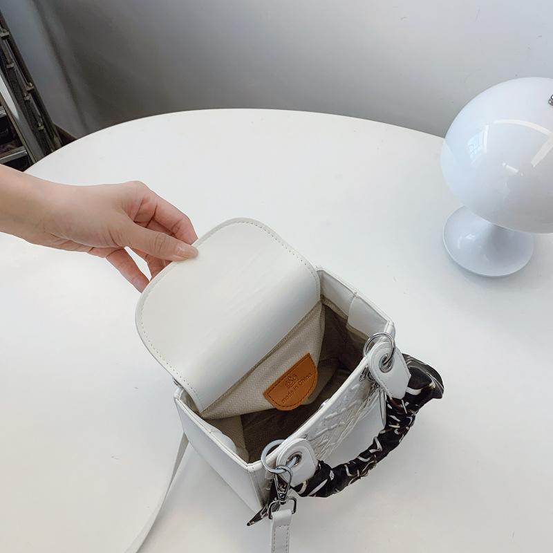 Новая модная сумка-шарф из вышитого шелка в стиле тяжелой промышленности, портативная, на плечо, кроссбоди, трендовая женская сумка