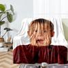 Home Alone Theme Printed Blanket - Perfect for Couch, Bed, Travel & Outdoor Use | Machine Washable, Cozy & Durable.