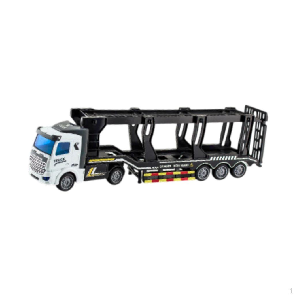 Собранная модель грузовика-перевозчика, универсальный, легко собираемый полуприцеп для транспортировки в помещении