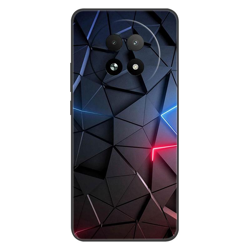 Для Realme 13+ 5G Чехол Силиконовый Роскошный Космический Мягкий Бампер для OPPO Realme 13 Pro Plus 5G Чехол для Телефона TPU Fundas Модная Сумка