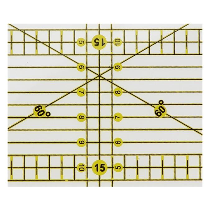 Швейные инструменты Линейка для пэчворка 15*30 см Прозрачная прямоугольная акриловая линейка для пэчворка