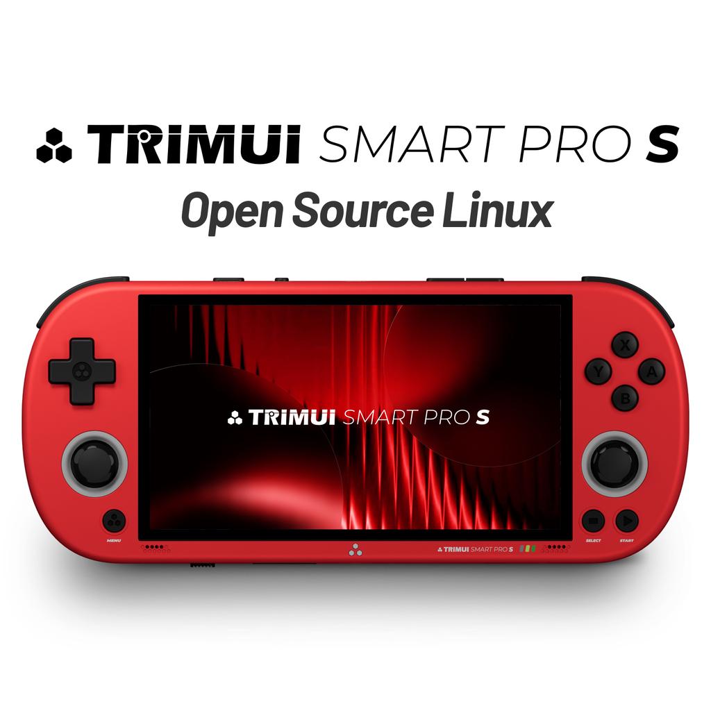 Портативная игровая консоль Trimui Smart Pro S TG5050 - Лучшая для игр PSP, Восьмиядерный 2,0 ГГц, 4,96-дюймовый IPS-дисплей, Аккумулятор 5000 мАч
