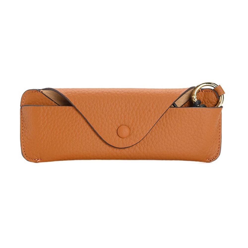 Коробка для хранения очков ручной работы Ретро Футляр для очков Футляр для очков из натуральной кожи Студент