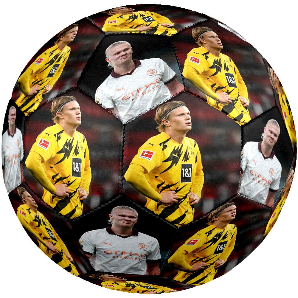 Haaland Norway Football Size 5 Soccer Football Machinestitched Indooroutdoor Universal Football Surprise Collection Gift
