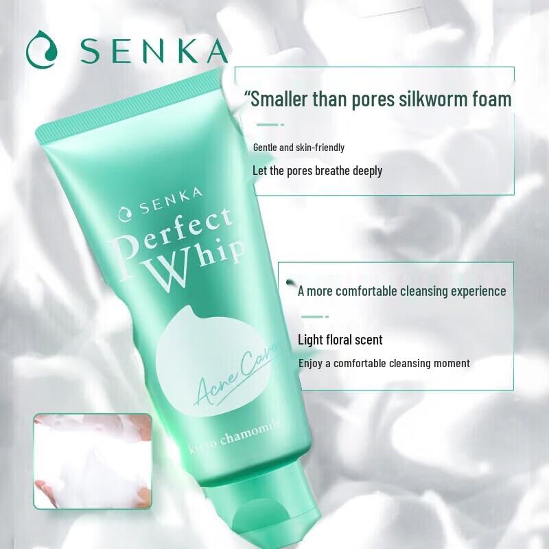 Senka Perfect Whip Acne Care Facial Cleanser