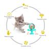 Интерактивная игрушка-лакомство, протекающая для кошек, маленьких собак, медленная кормушка, дозатор для щенков, забавное вращающееся колесо, улучшающее IQ, аксессуары для котят