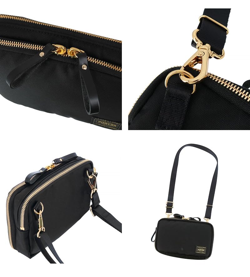 Porter Кошелек Shea Наплечная сумка 871-15185 Yoshida Bag Кошелек Наплечная сумка Кошелек Наплечная сумка 3. оливковый