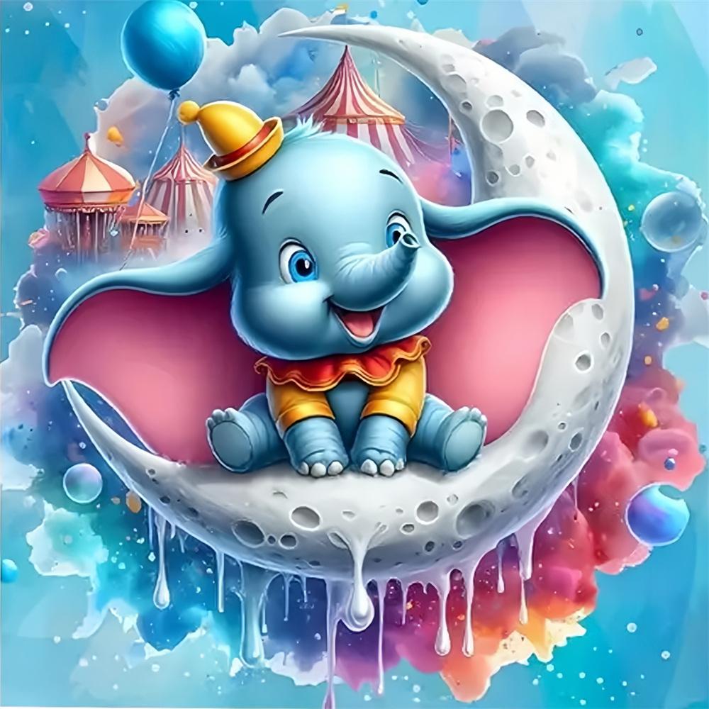 Disney Алмазная мозаика своими руками «Симба Король Лев» Мозаика «Дамбо» Полная квадратная/круглая вышивка Набор Мультяшный Декор для стен