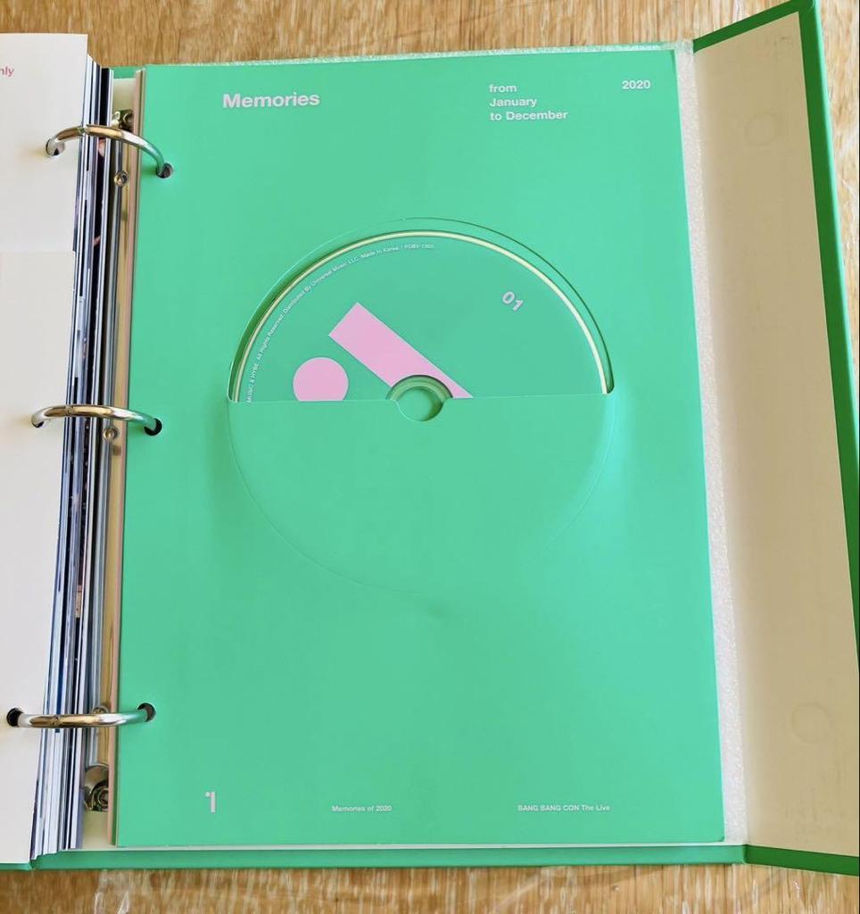 [USED] BTS Memories of 2018 2020 DVD